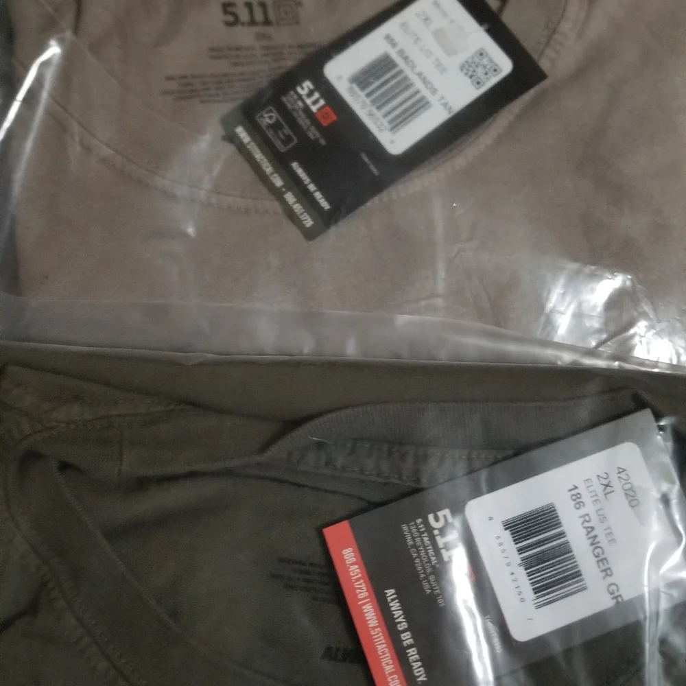 5.11 long sleeved tee 2X - Picture 3 of 3